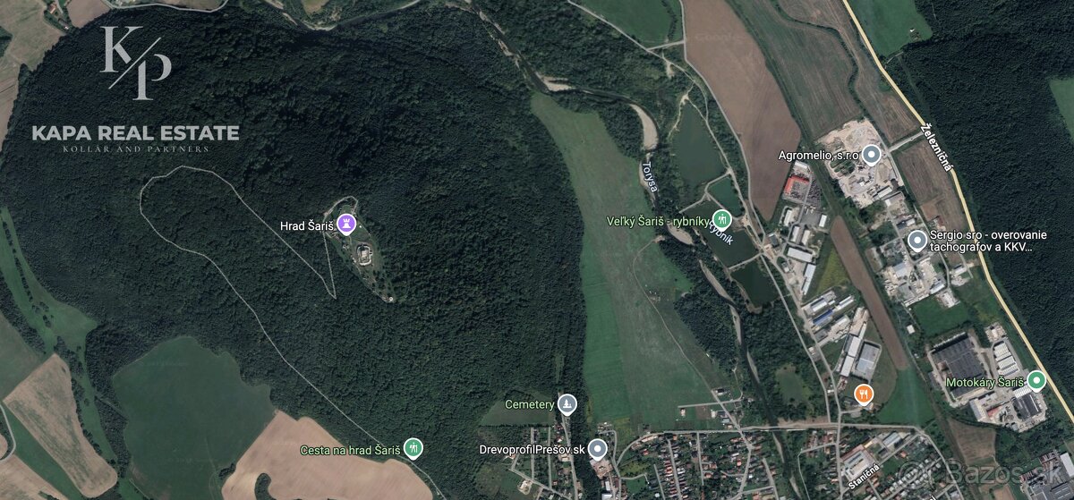 Pozemok na predaj, plocha 4607 m², Veľký Šariš - 15