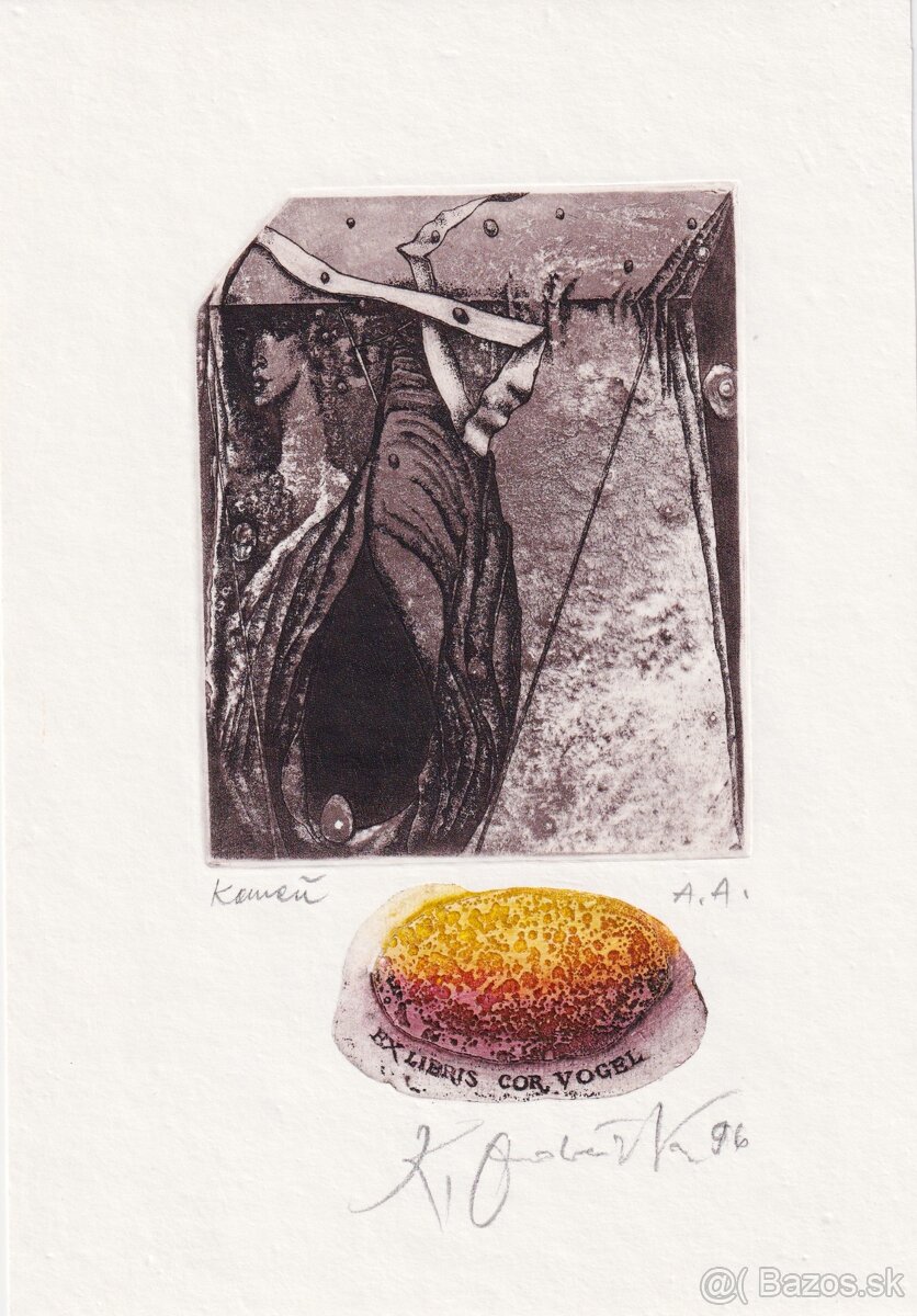 predam exlibris grafiky Karol Ondreička - 15