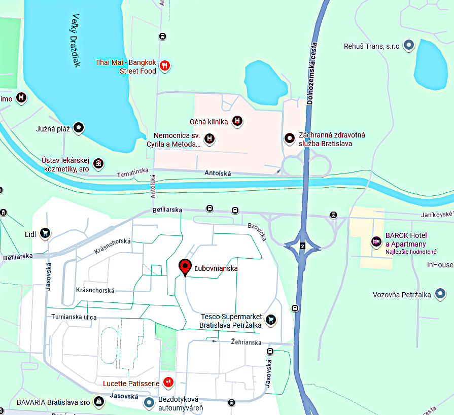 3 i. Ľubovnianska, Petržalka, blízko Draždiaku, OV, 73m2,Lo - 15