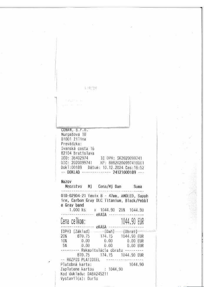 Garmin fenix 8 47mm AMOLED Sapphire Carbon Gray DLC Titanium - 15