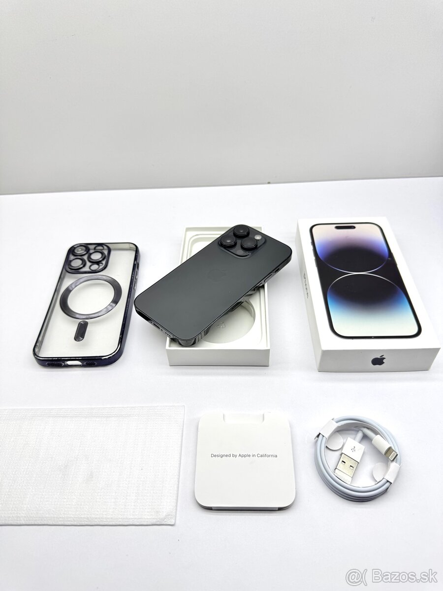 iPhone 14 PRO 256GB SPACE BLACK NOVÁ BATÉRIA 100% - 15