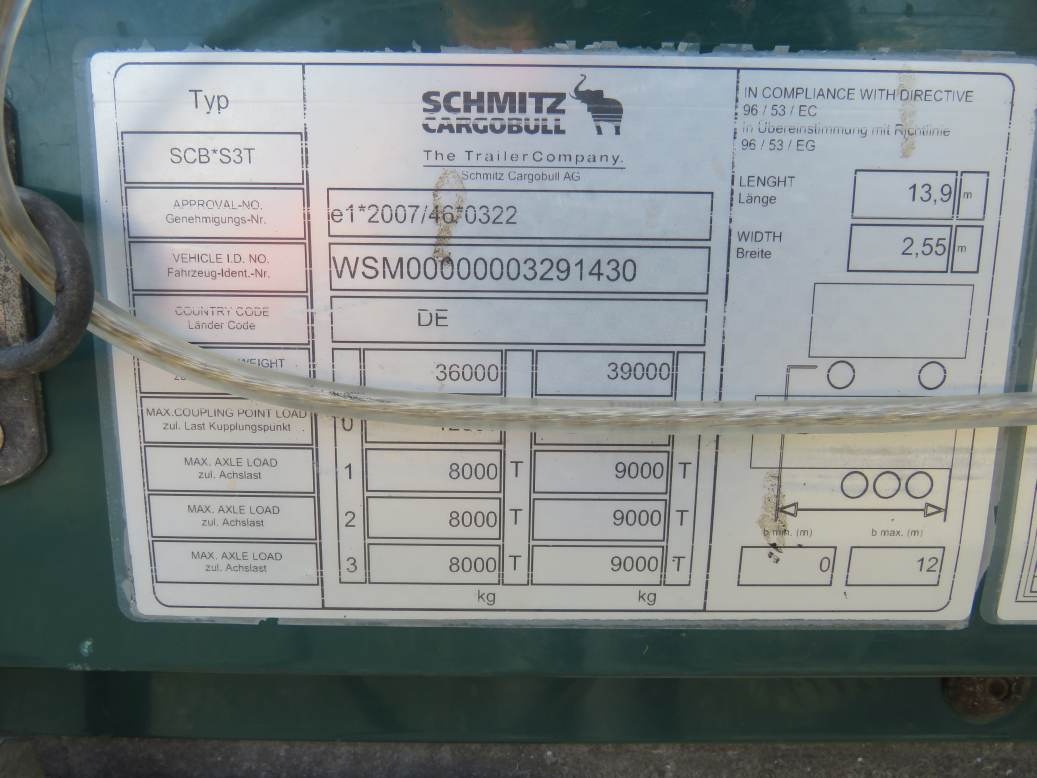 SCHMITZ CARGOBULL /MEGA/ – ZDVÍHACIA STRECHA – 101 m³ - 15