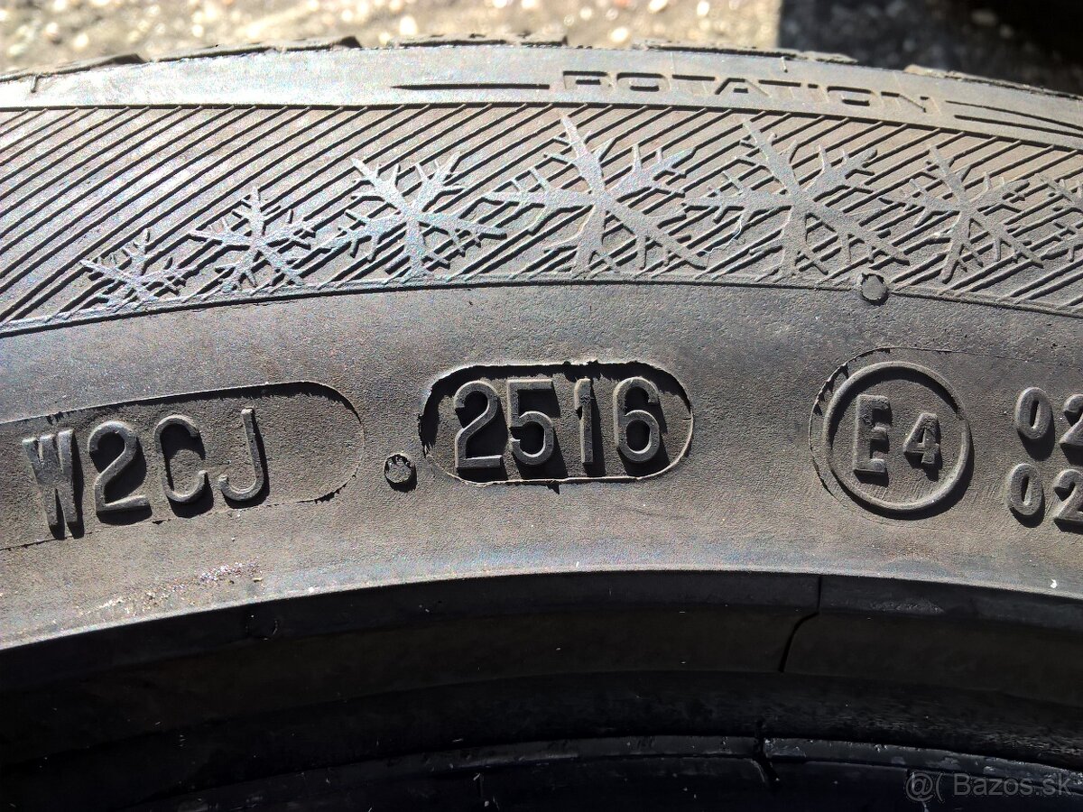 ZIMNÉ 225/50 R17 98V BARUM, CONTI a GOODRICH - OD 25,-€/kus - 15