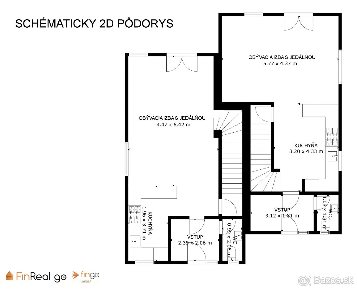 Prenájom - novostavba RD s 2 bytovými jednotkami, 102m2 úžit - 15