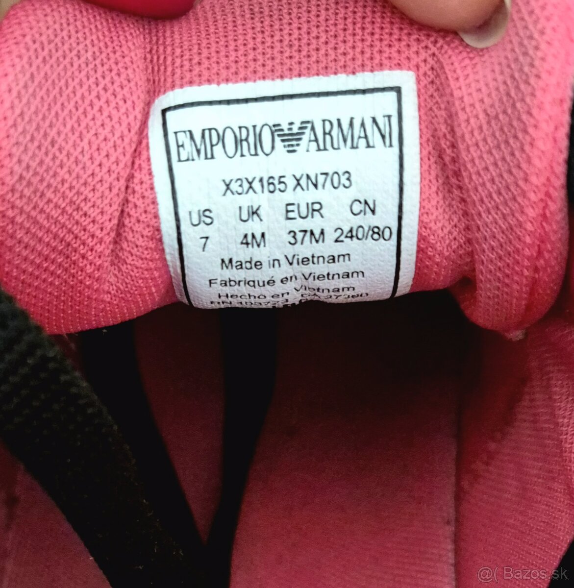 Kozene tenisky MK, Alpine PRO, Emporio Armani - 15