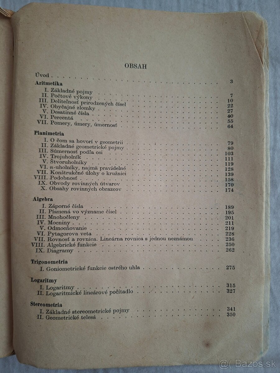 Matematika pre odborné učilištia a učňovské školy (1961) - 15