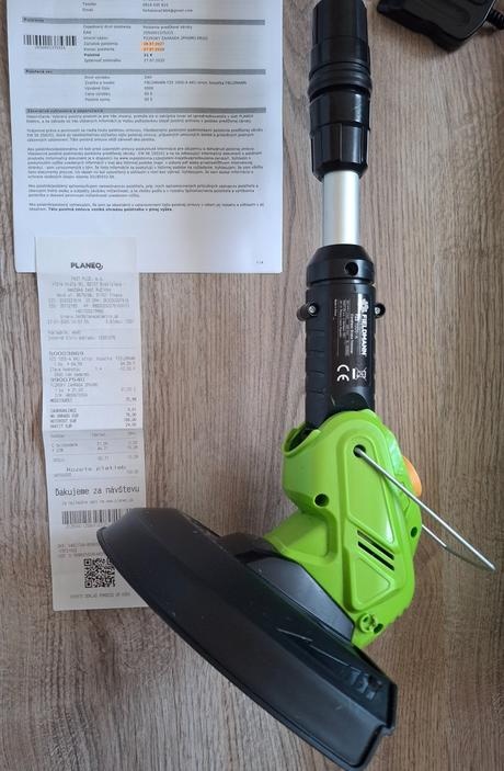Aku záhradná kosačka strunová Fieldmann FZS 1005-A - 15