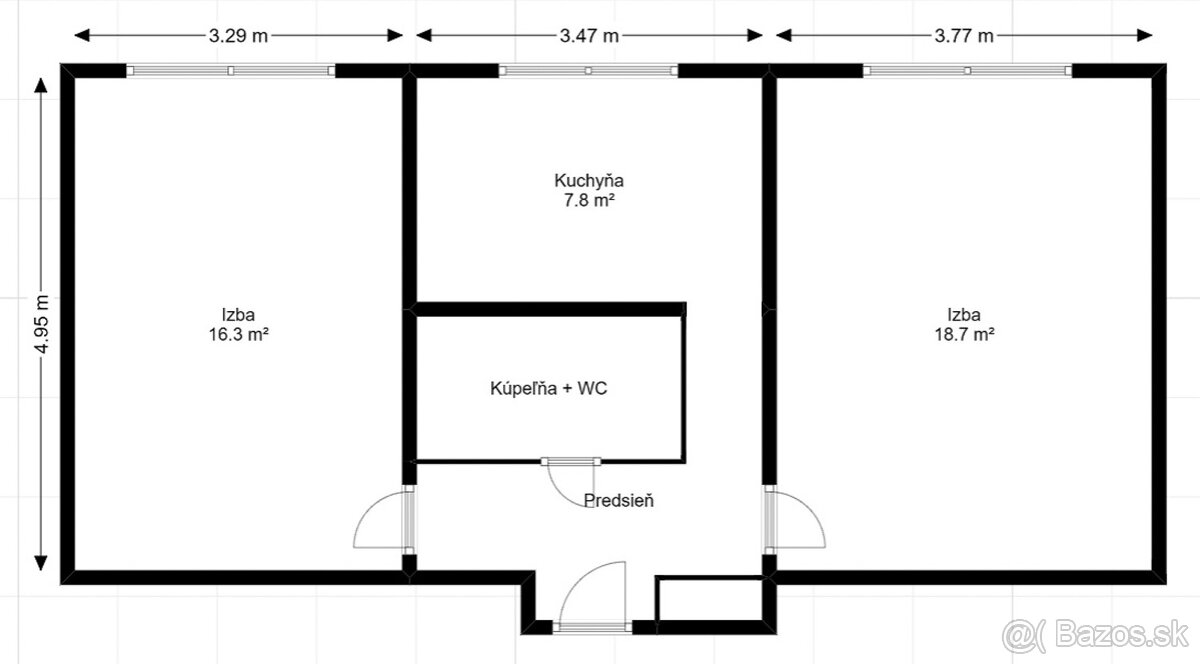 2-izb. byt - Ovručská ul. (po rekonštrukcii) - 15