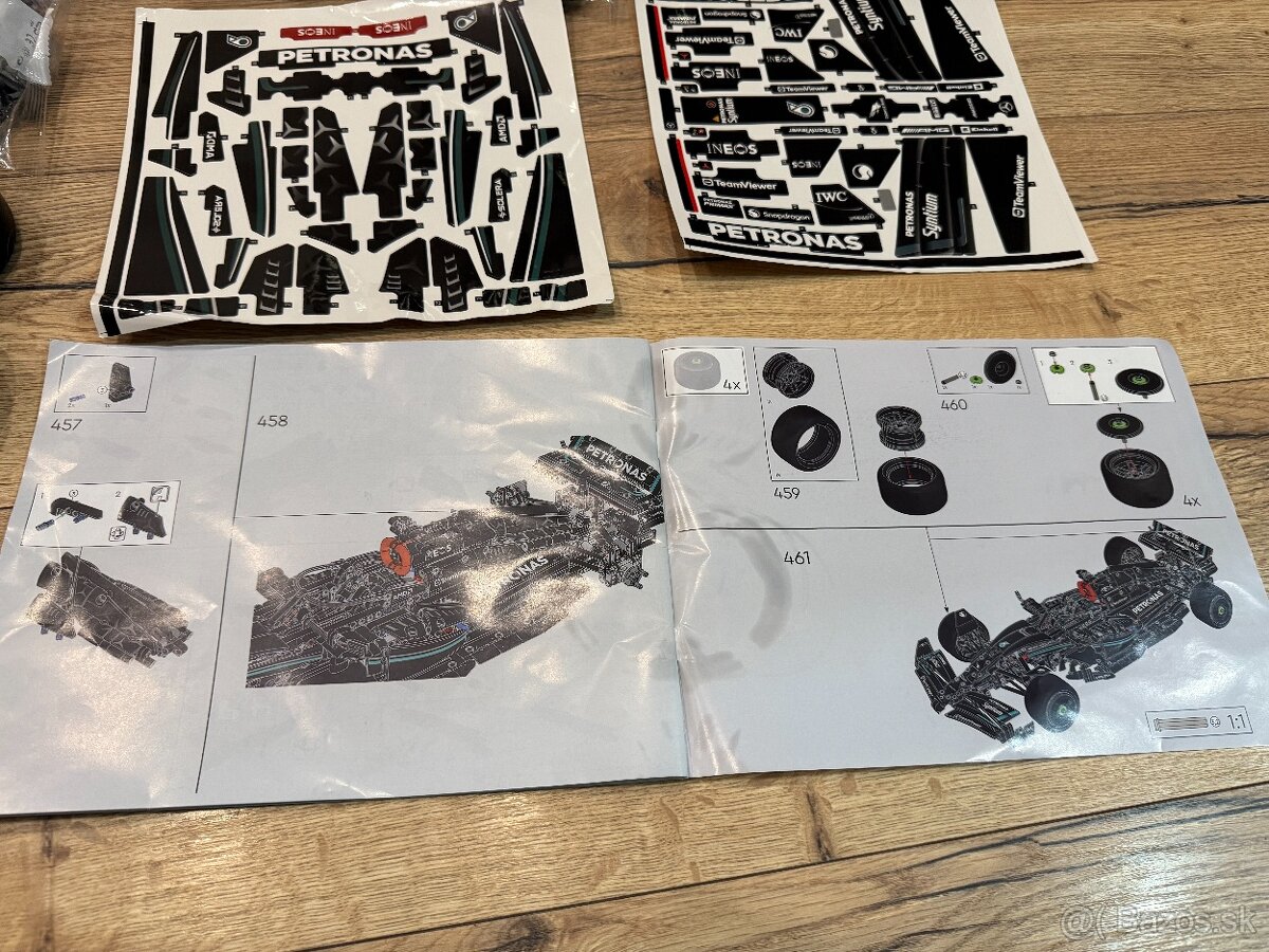 lego technic zavodne formule F1 - 15