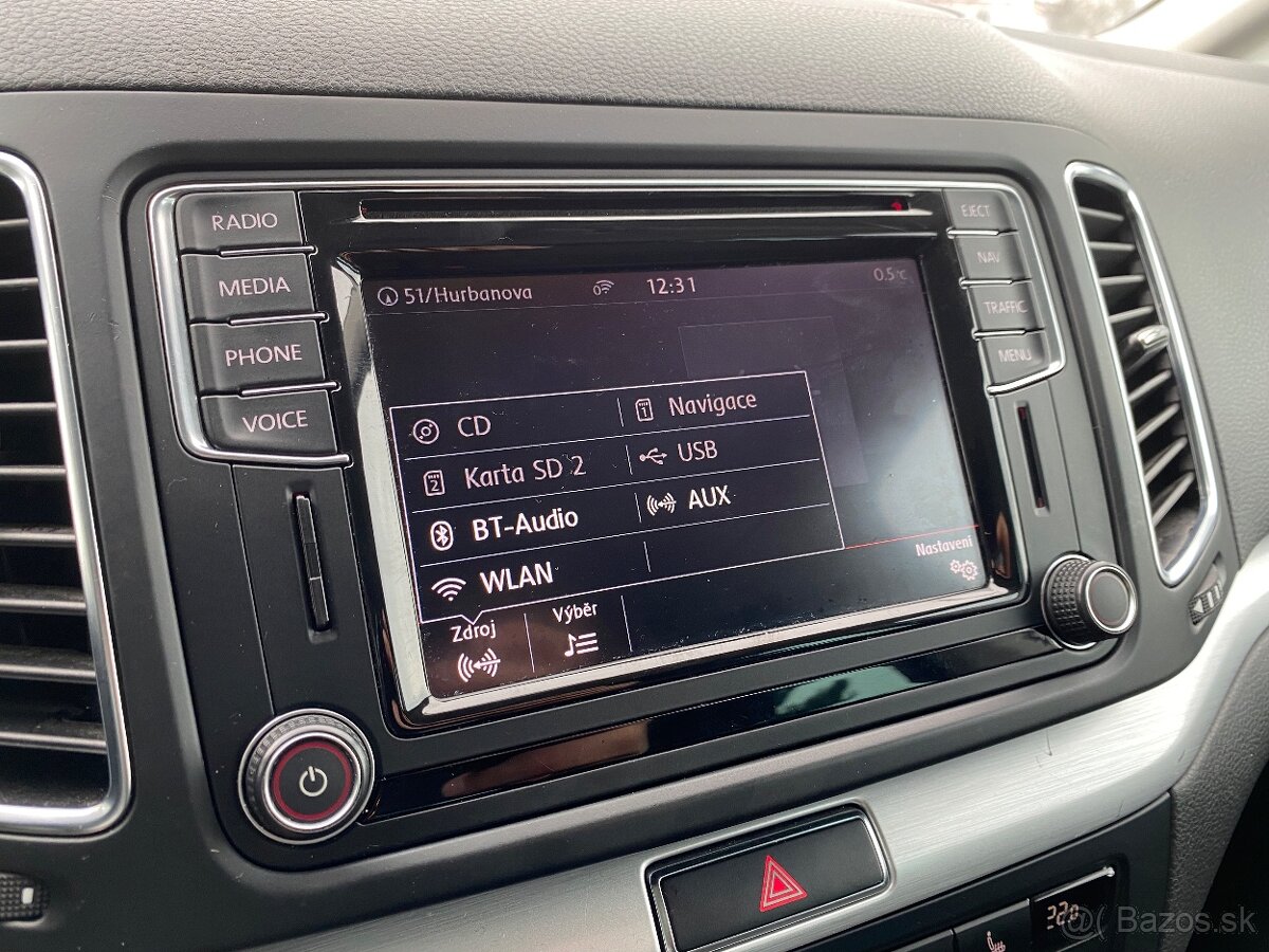 VOLKSWAGEN SHARAN 2.0 TDI HIGHLINE 4motion, 7 miestne - 15