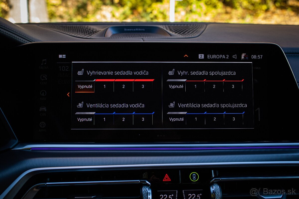 X5 40d Msport, Laser, Vzduch, Webasto, Masáž, Pano, DPH - 15