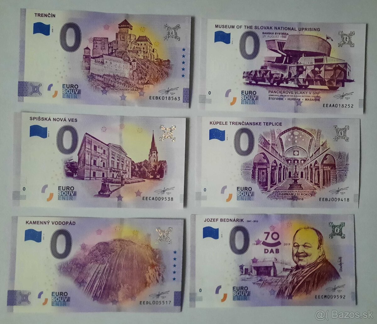 0€ / 0 euro suvenírová bankovka - 15