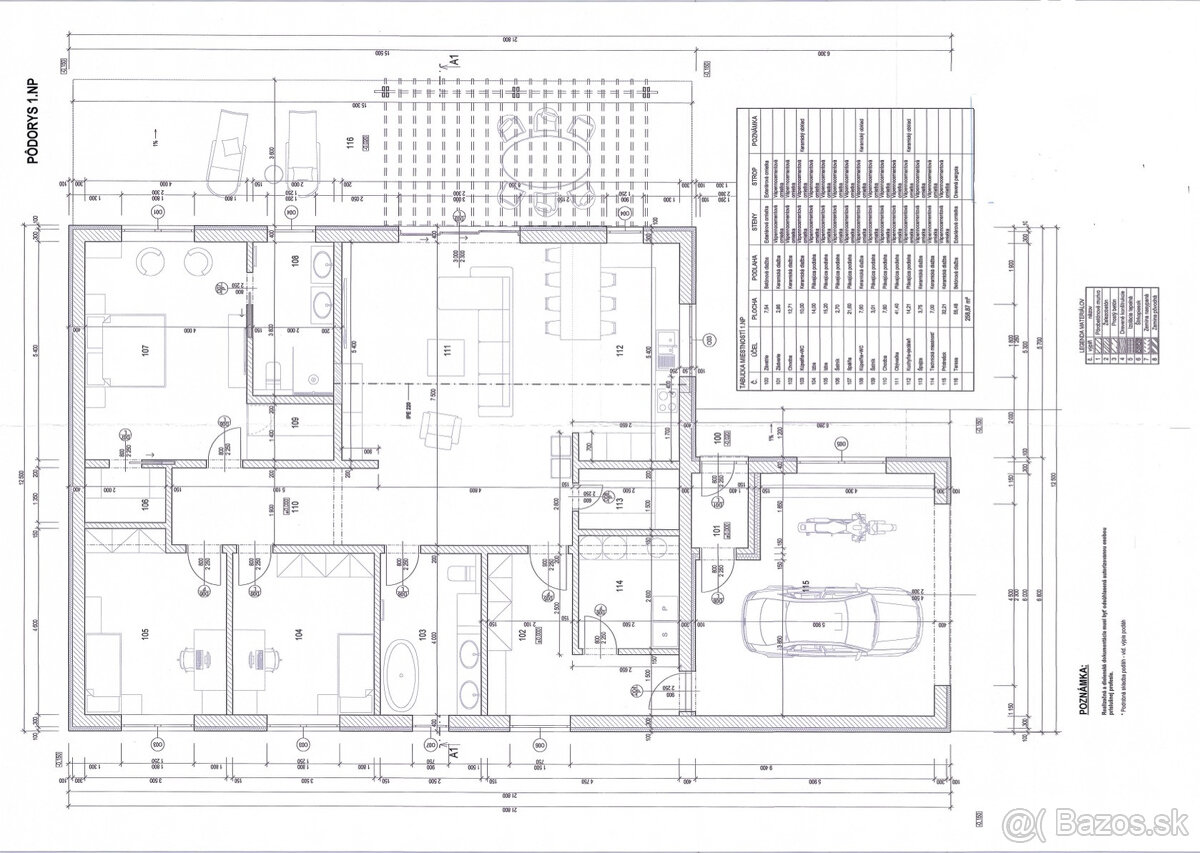 Na predaj 3 moderné nízkoenergetické rodinné domy v obci Val - 15