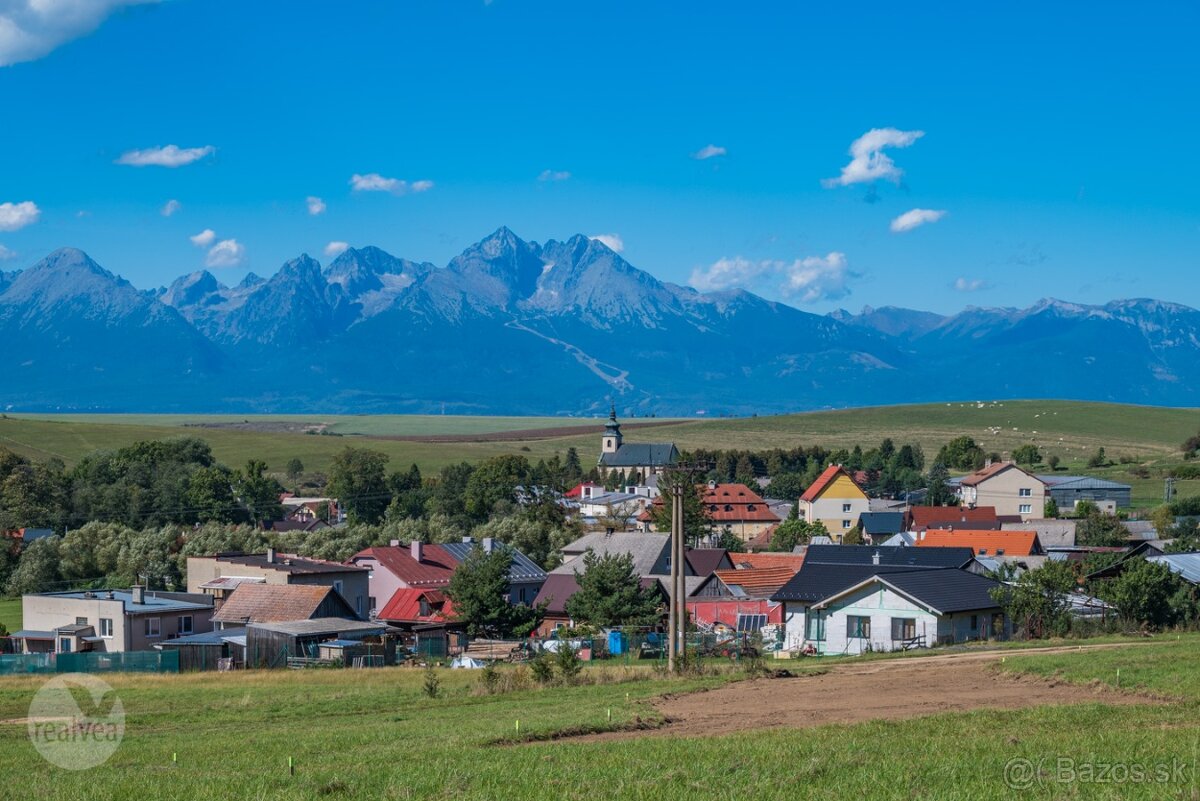 Na predaj stavebné pozemky s výhľadom na Vysoké Tatry - 15
