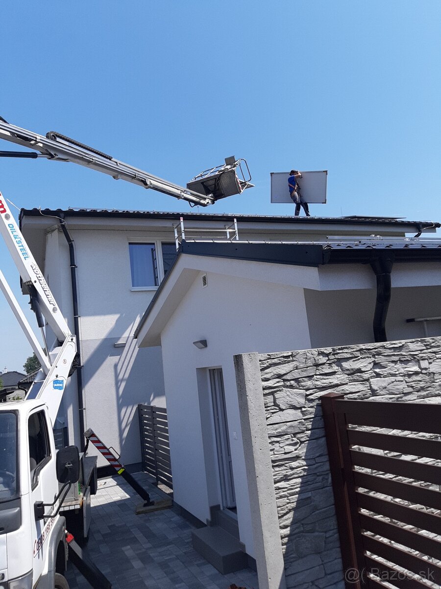 Prenájom plošina s obsluhou 21m - 15