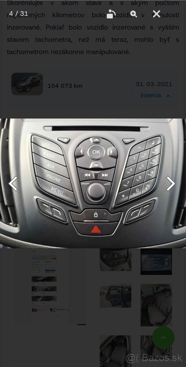 Ford Kuga Ford Kuga 2016 model 1.5 EcoBoost 110kW; 6 - 15