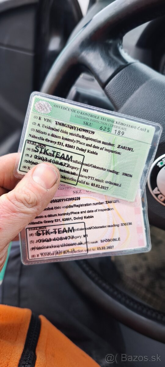 Škoda Fabia 1 1.9 74kw - 15