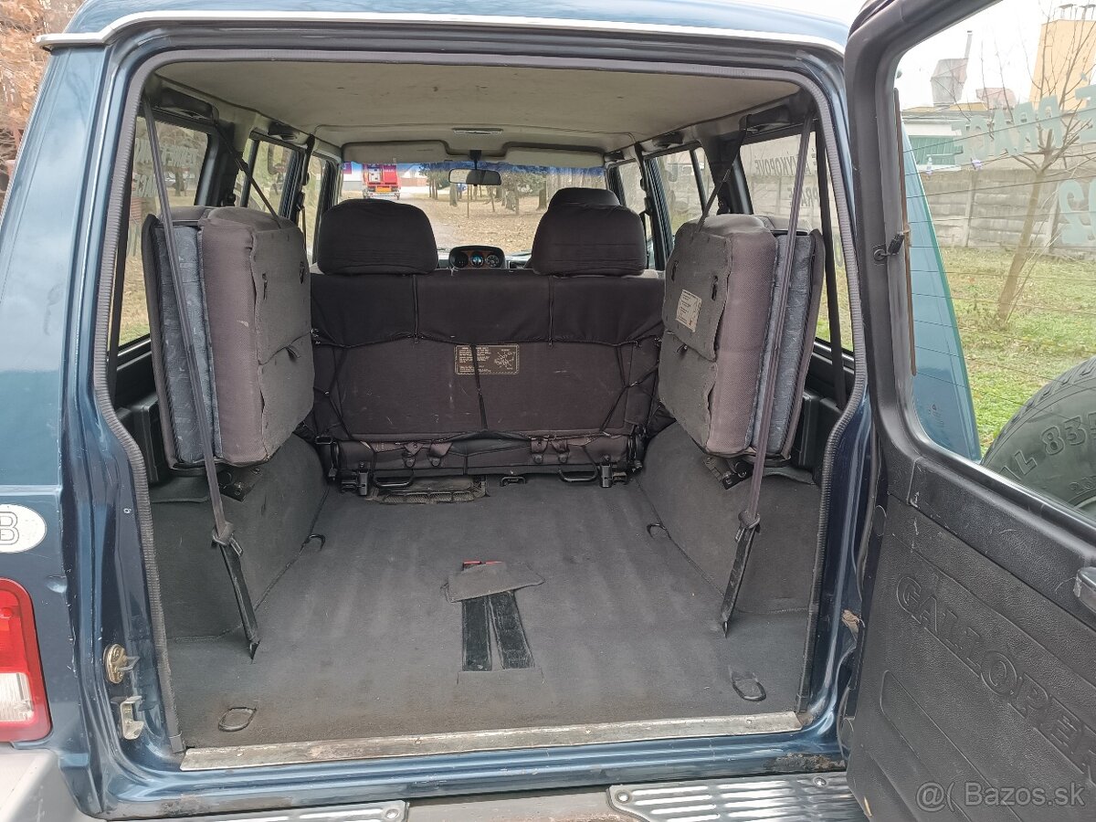 Predám Hyundai Galloper 2,5tdi Intercooler 4x4 - 15