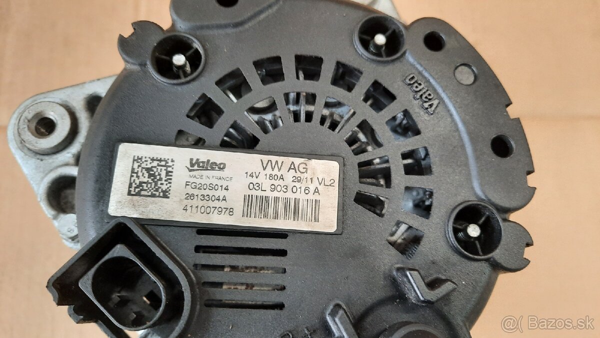 alternátor 1.6TDI, 2.0TDI Superb 3 - 15