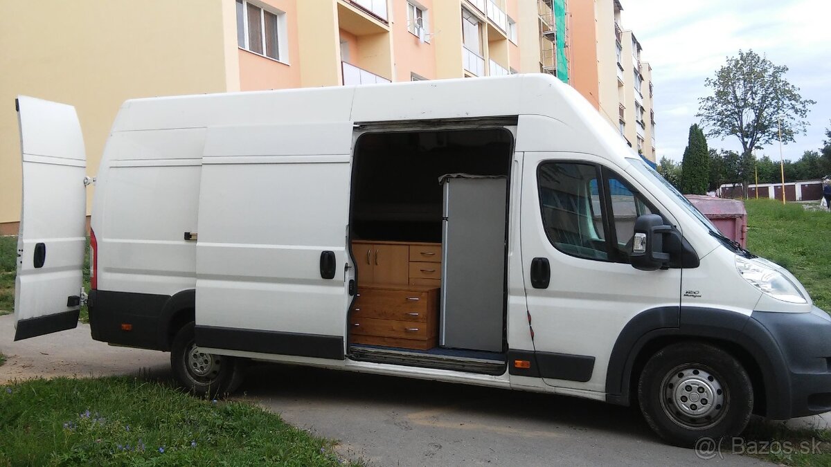 AUTODOPRAVA SŤAHOVANIE KOŠICE FIAT DUCATO - HYDR. PLOŠINA - 15