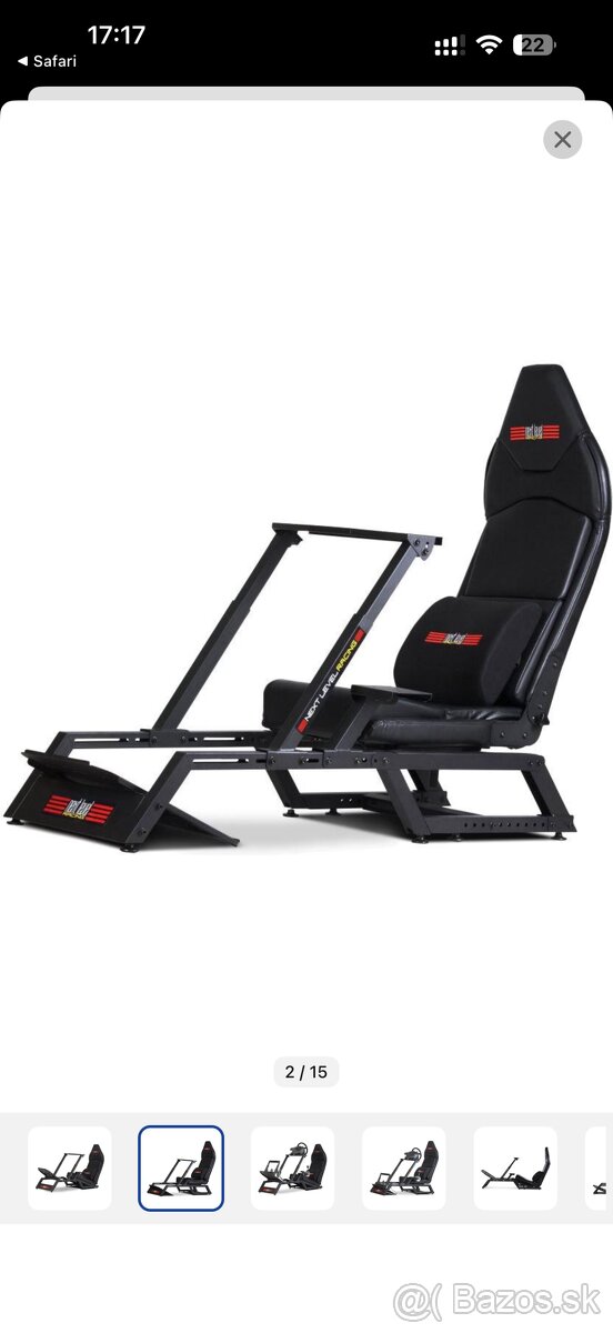 Herný Simulátor F1/Gt Next Level Racing F-GT Cocpit - 15