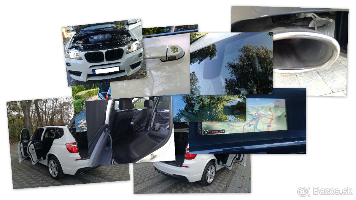 BMW X3 F25 20d Xdrive 4x4, org M-packet , ako nove- - 15