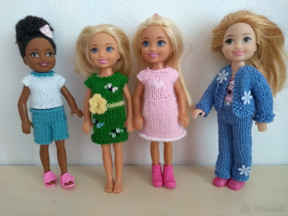 Zimné šaty pre bábiky barbie ken chelsea evi skiper bábo - 15