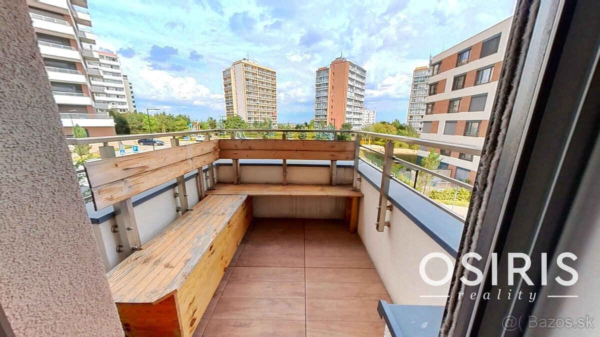 Klimatizovaný 2i byt s balkónom, novostavba 2019, parkovacie - 15