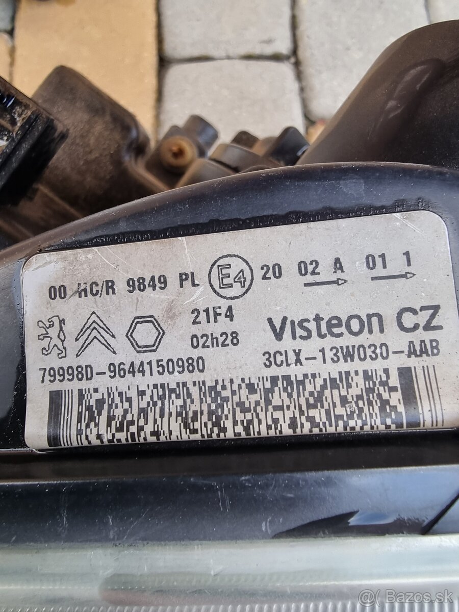 citroen berlingo predné svetlá - 15