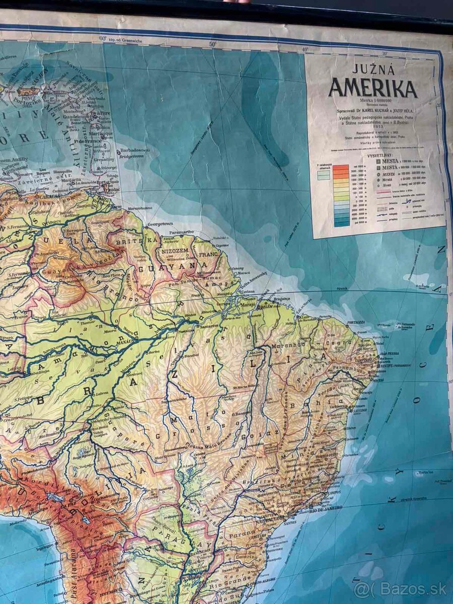 Staré školské mapy - 15