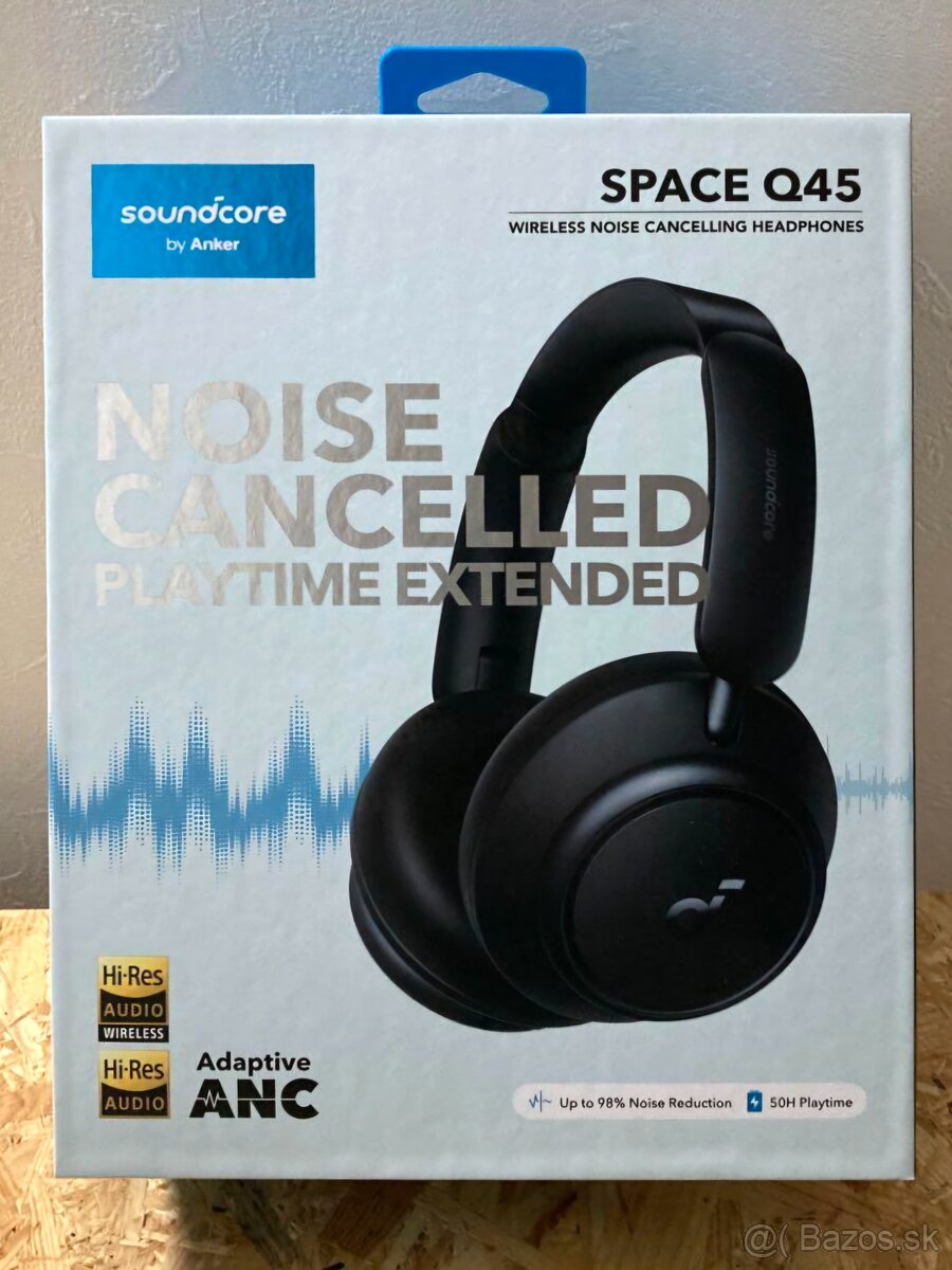 Topky BT Slúchadlá SoundCore Space Q45 Hi-Res, LDAC, H30i - 15