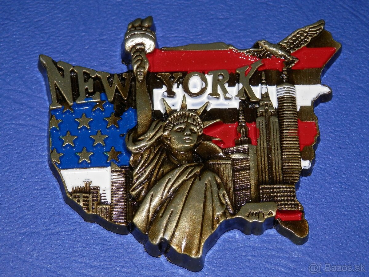 Magnetky kovové mapy - 15