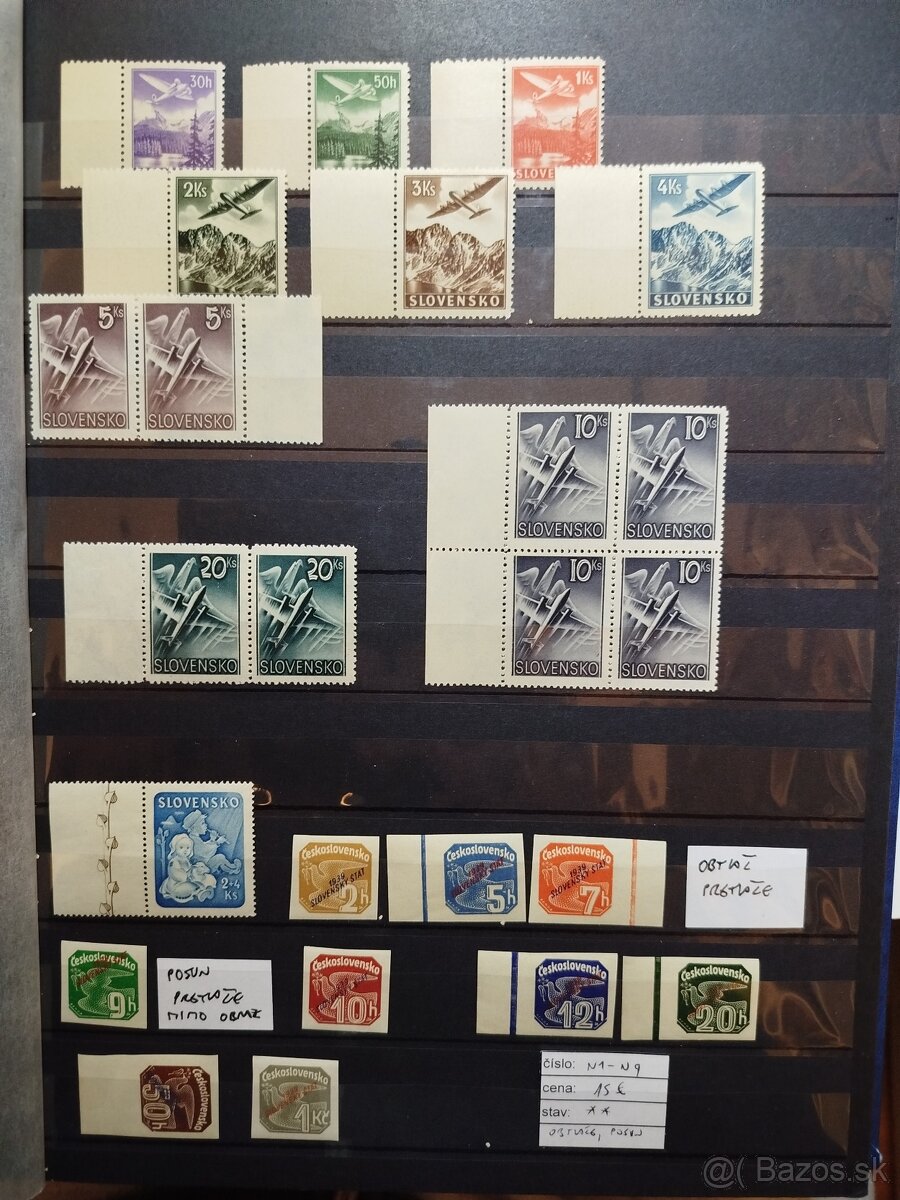 Slovenský štát - partia známok - 15