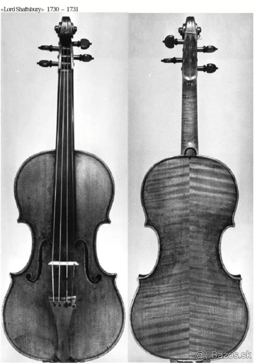 husle 4/4 Guarneri Del Gesu " Lord Shaftsbury 1731" model - 15