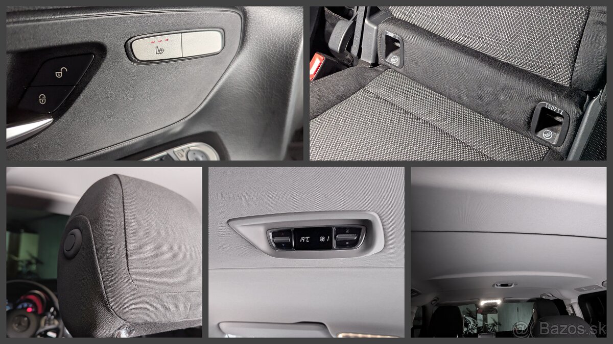 Mercedes v class trieda v 200d compact 7-miestny - 15