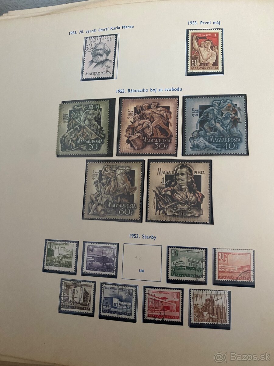 zbierka známok Maďarsko - 15