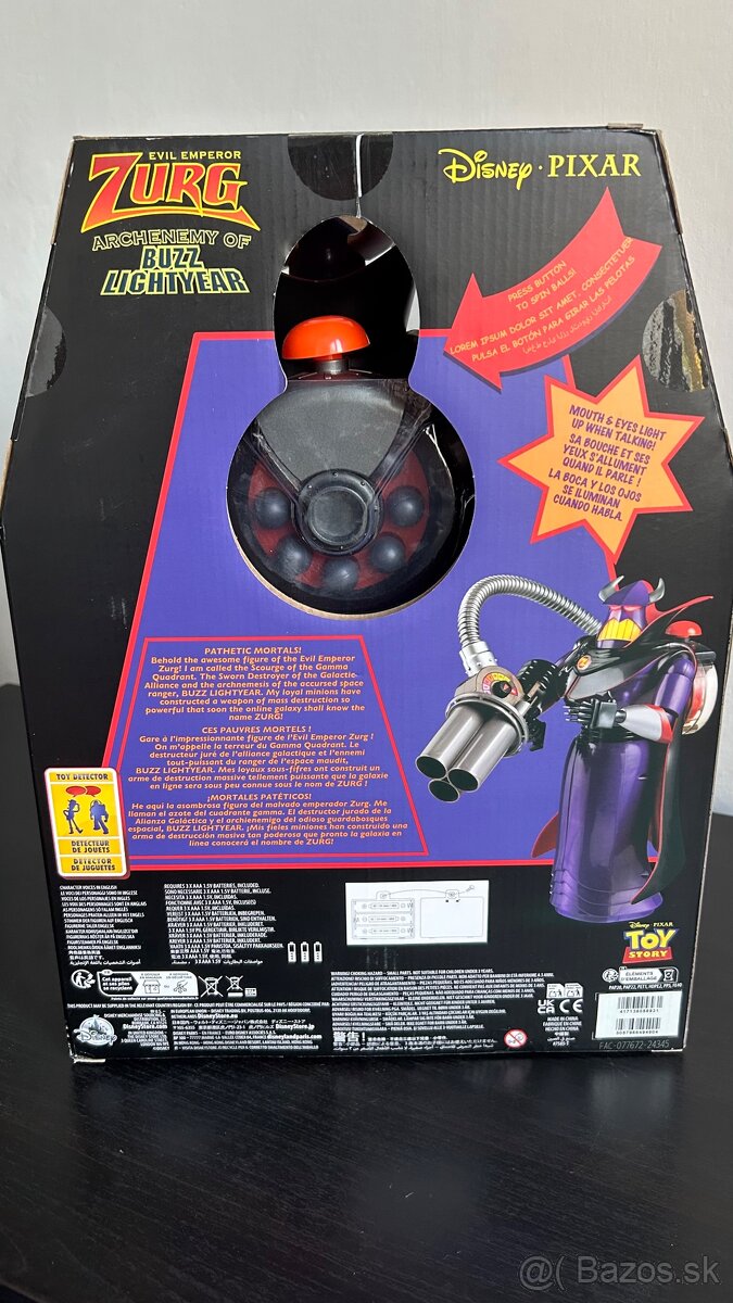 BUZZ LIGHTYEAR, ZURG, TOY STORY ORIGINÁL DISNEY - 15