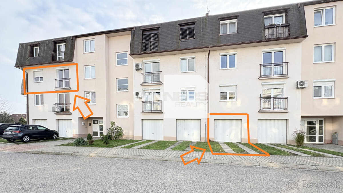 3-izb.byt 58,25 m2 s balkónom J. Farkaša, Senec + samostatná - 15