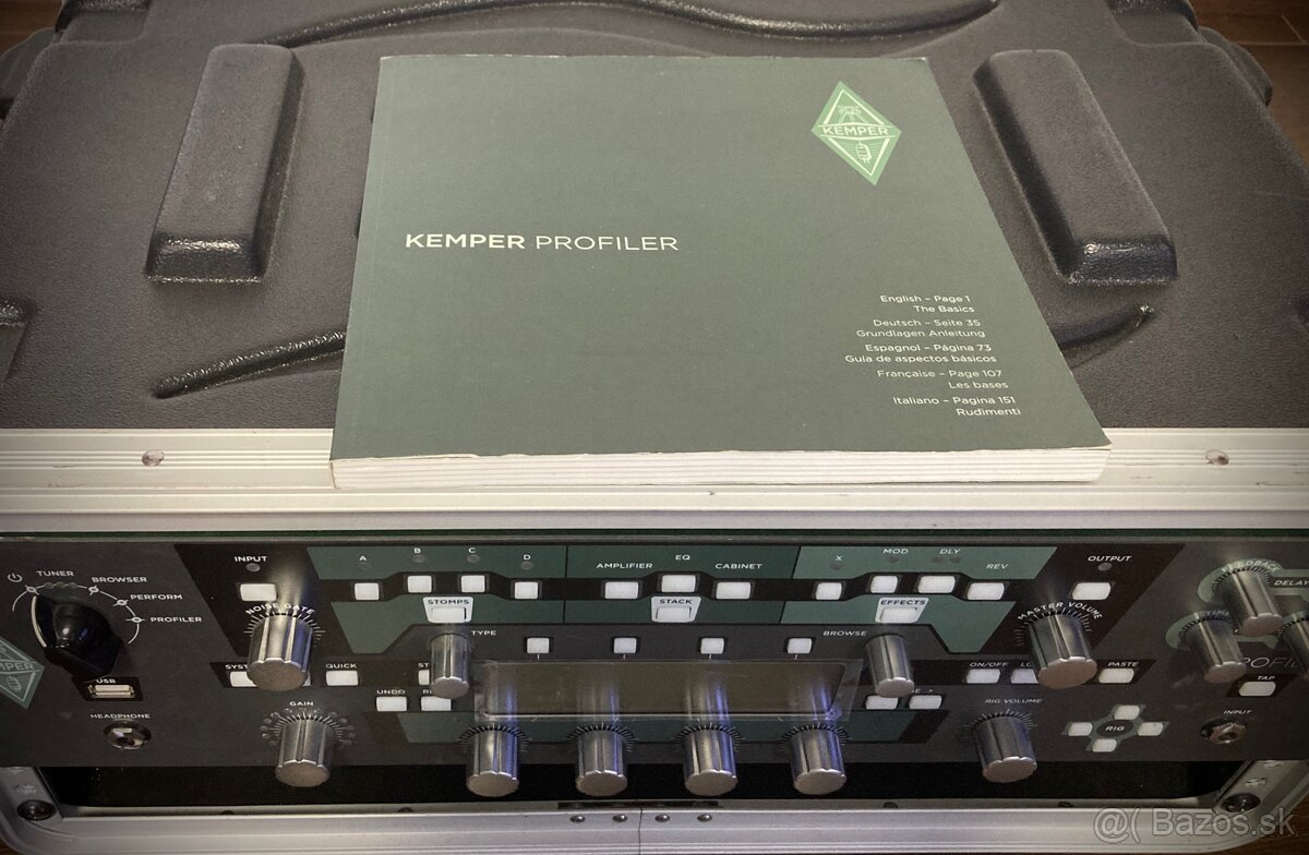 KEMPER Profiler 3U rack + FCB 1010 midi controller - 15