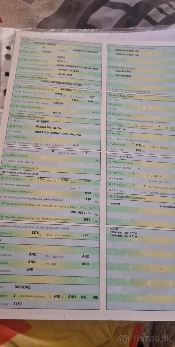 Nissan 200sx Nová STK/EK - 15