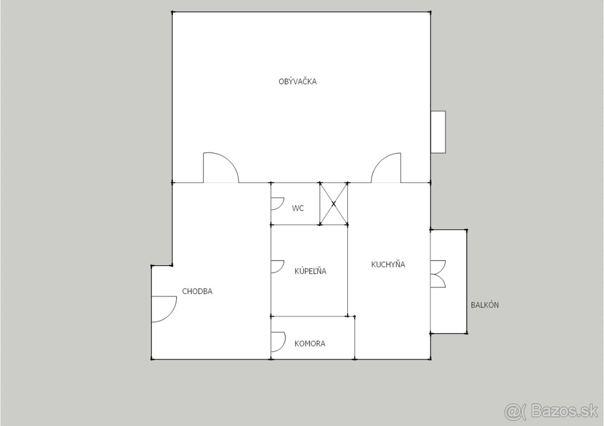 Ojedinelý, slnečný 1-i byt v tehlovom dome - 15