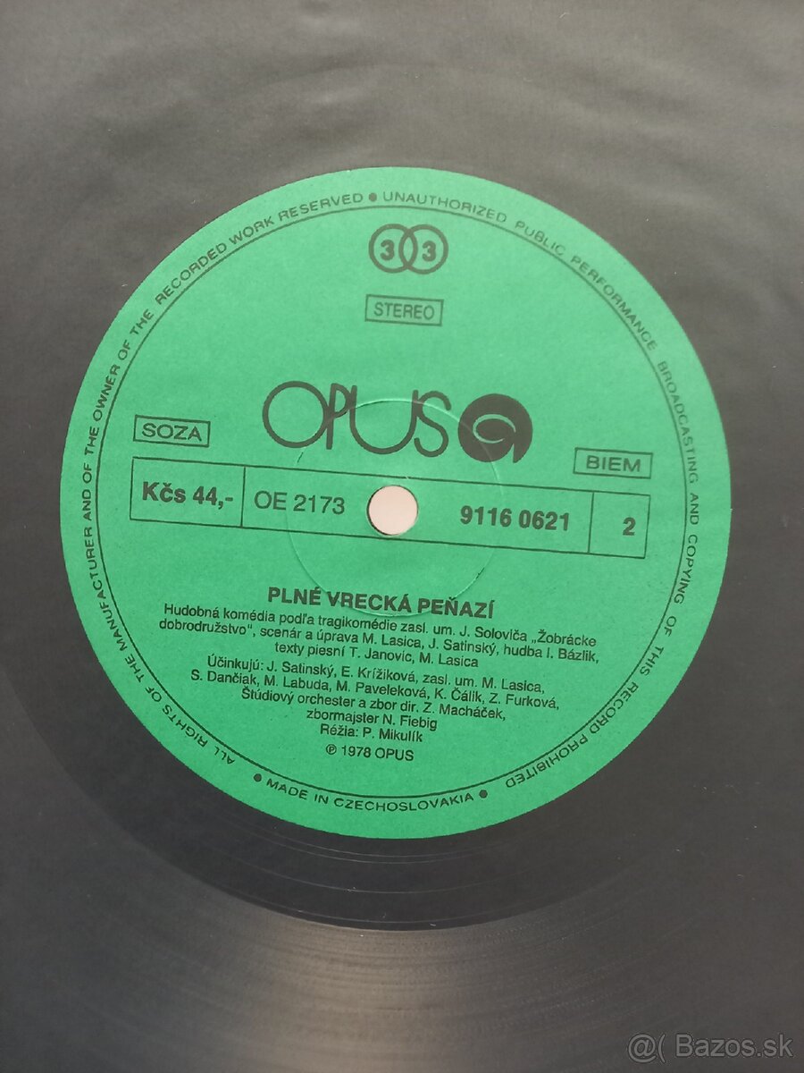 Retro staré LD platne - 15