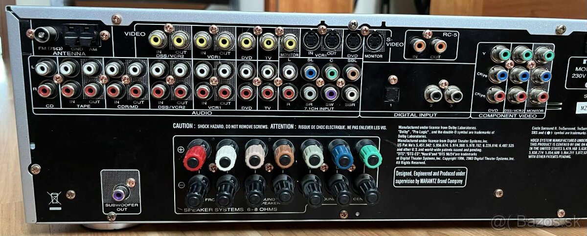 Predam marantz SR3001 a repro Yamaha - 15