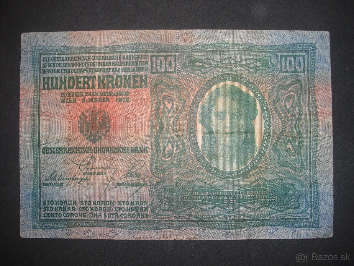 predam Rakusko Uhorske bankovky Kronen Koruny - 15