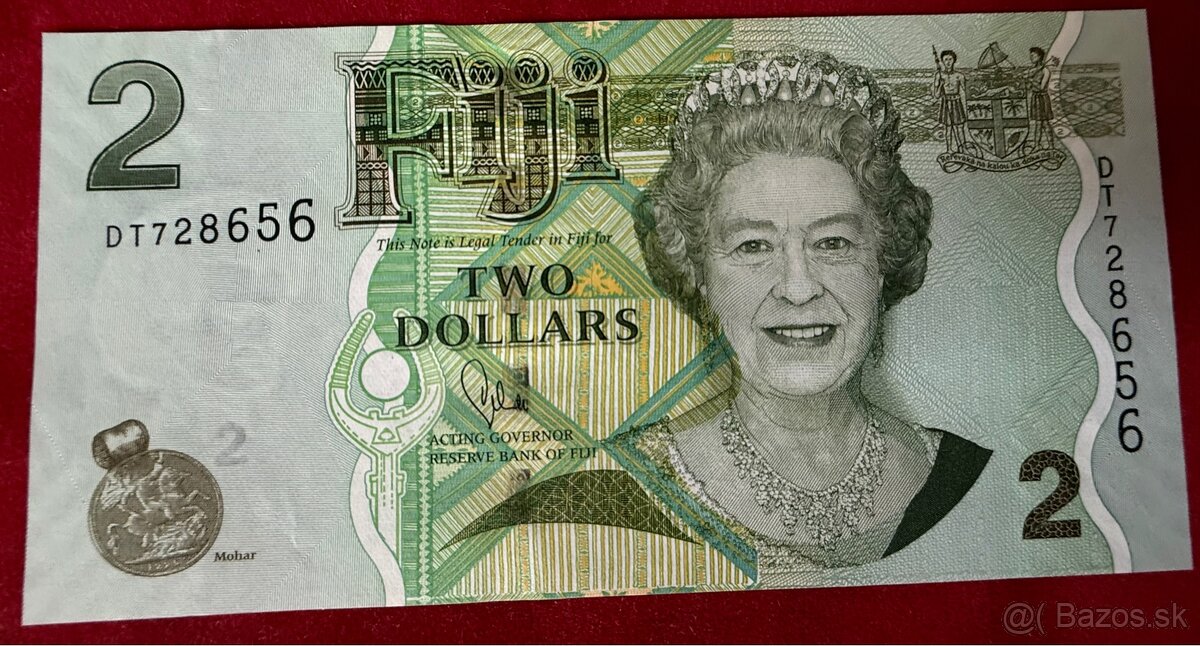 Staré bankovky Alžbeta II. rôzne krajiny - 15