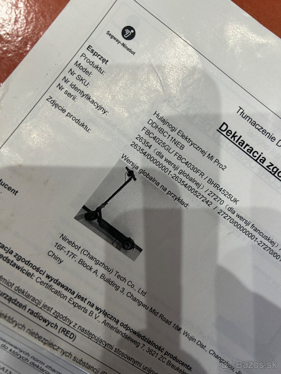 Xiaomi Mi Elektricka kolobezka Pro2 - 15