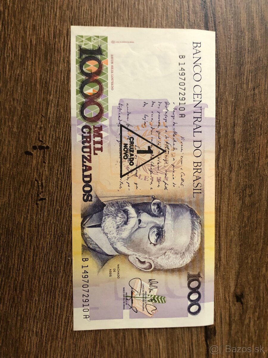 Bankovky AFGHANISTAN/BRAZILIA - 15