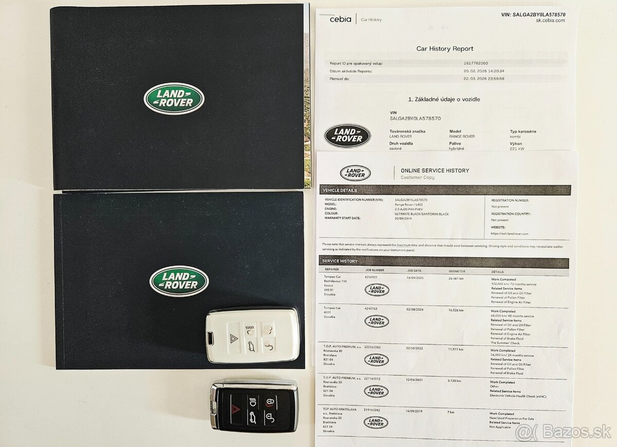 Predám LR Range Rover P400e Plug-in Hybrid AUTOBIOGRAPHY - 15