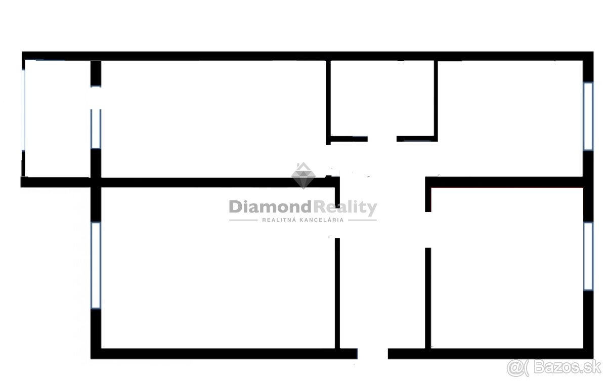 NA PREDAJ 3 - IZBOVÝ BYT S LOGGIOU, BRUSELSKÁ ULICA , ŤAHANO - 15