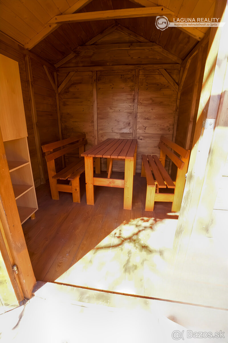 Záhrada s chatkou (363 m2) sídl. Mier Spišská Nová Ves - 15